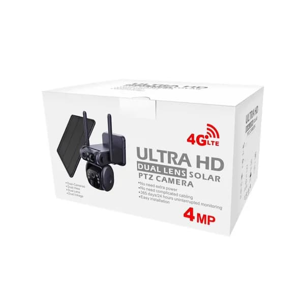 CAMERA 4G PTZ SOLAIRE YQ-SQUB1N400-U4G